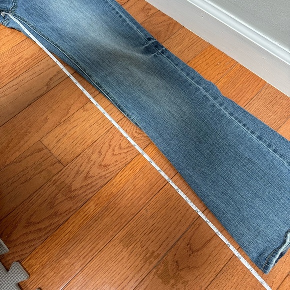 Cache‎ Y2K Embellished Jeans Light Wash Size 4 - Picture 12 of 13